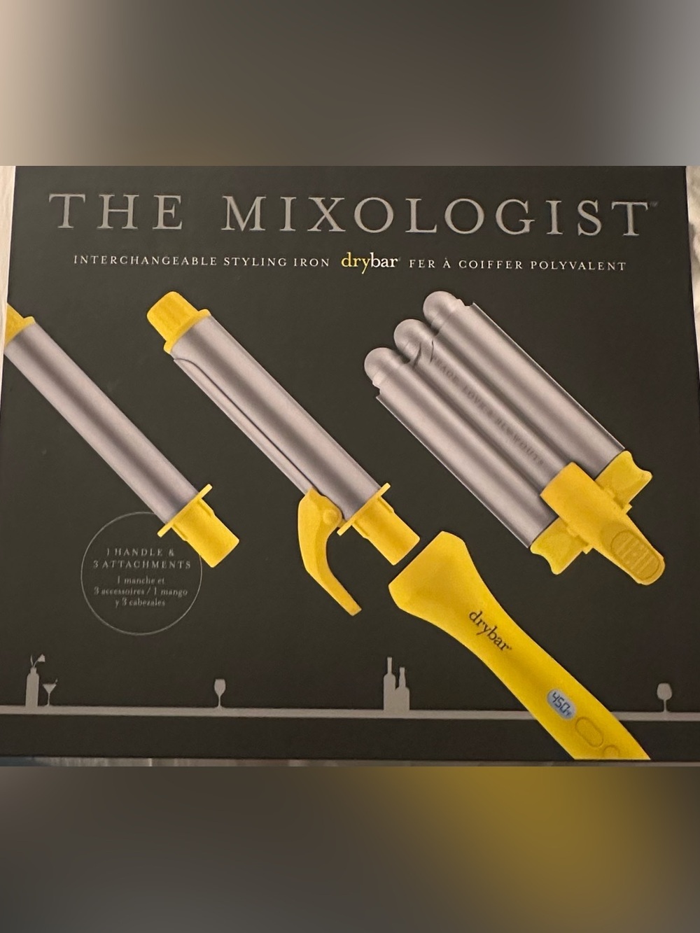 Drybar Mixologist Interchangeable Styling Iron - Brand New in box